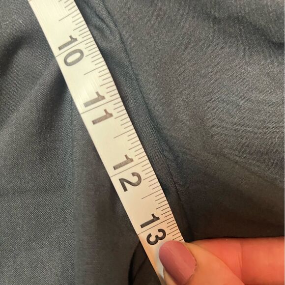 Zara Gray Wide Leg Pants Side Stripe Size M - Picture 4 of 5